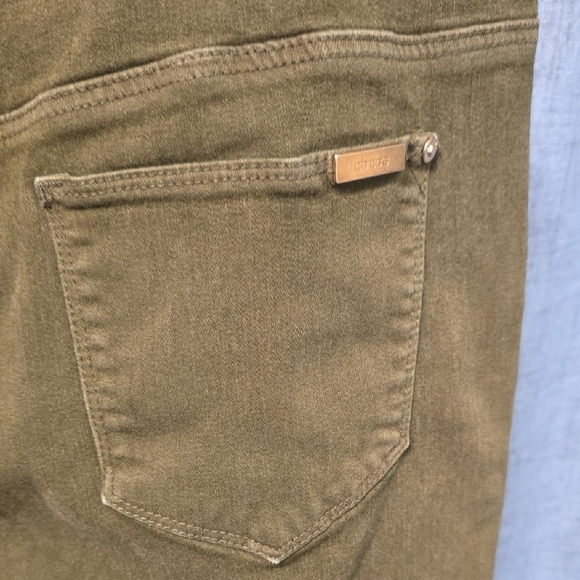 Chico's Olive Ankle Jeans Size 10 /Chico's 1.5 - Picture 8 of 12
